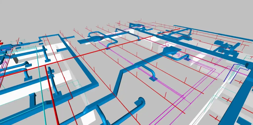Fire Protection BIM Drawing