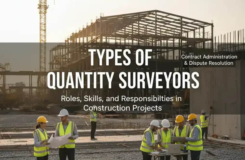 Types of Quantity Surveyors
